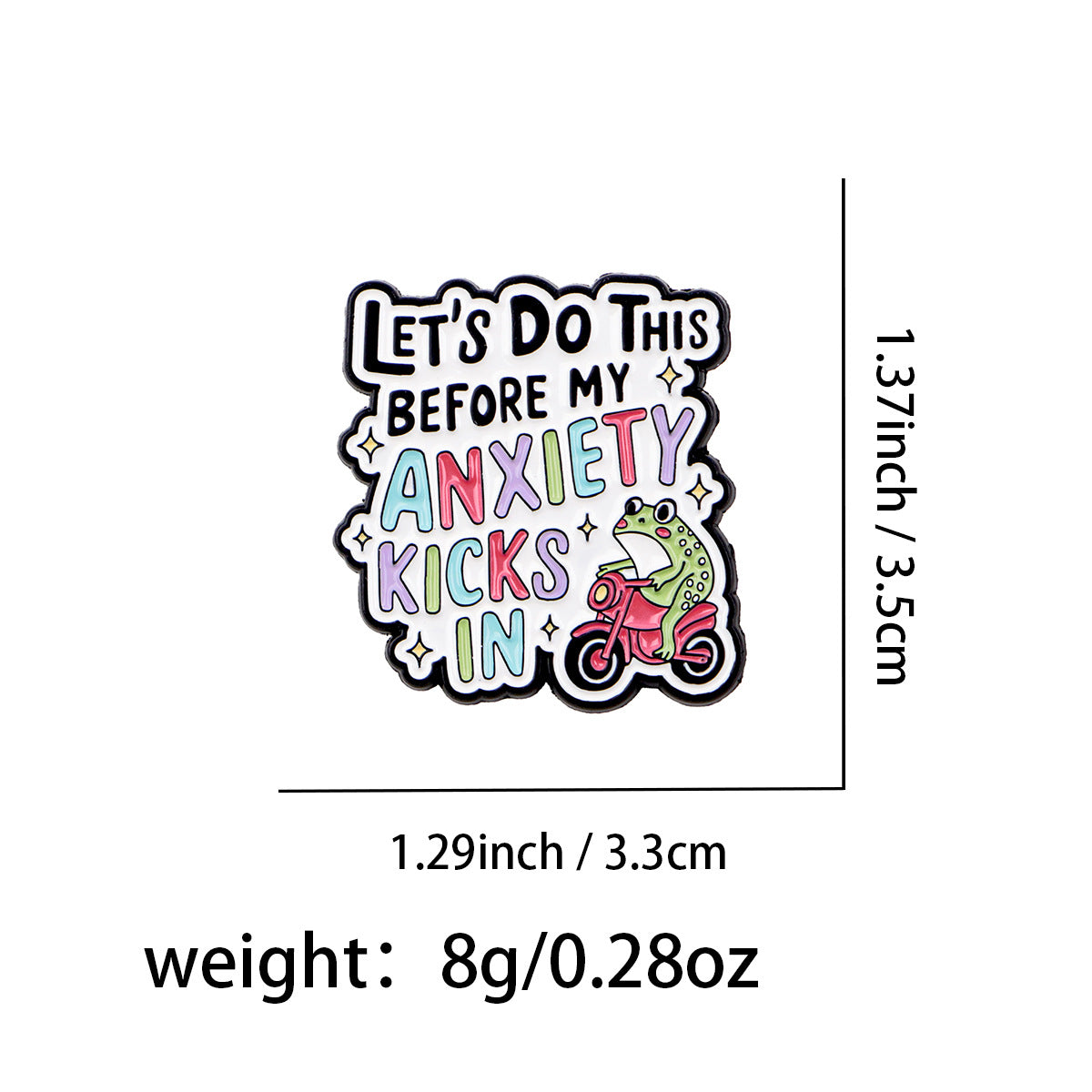 Cartoon Frog Brooch Badge Pin Drip Oil Alloy Badge
