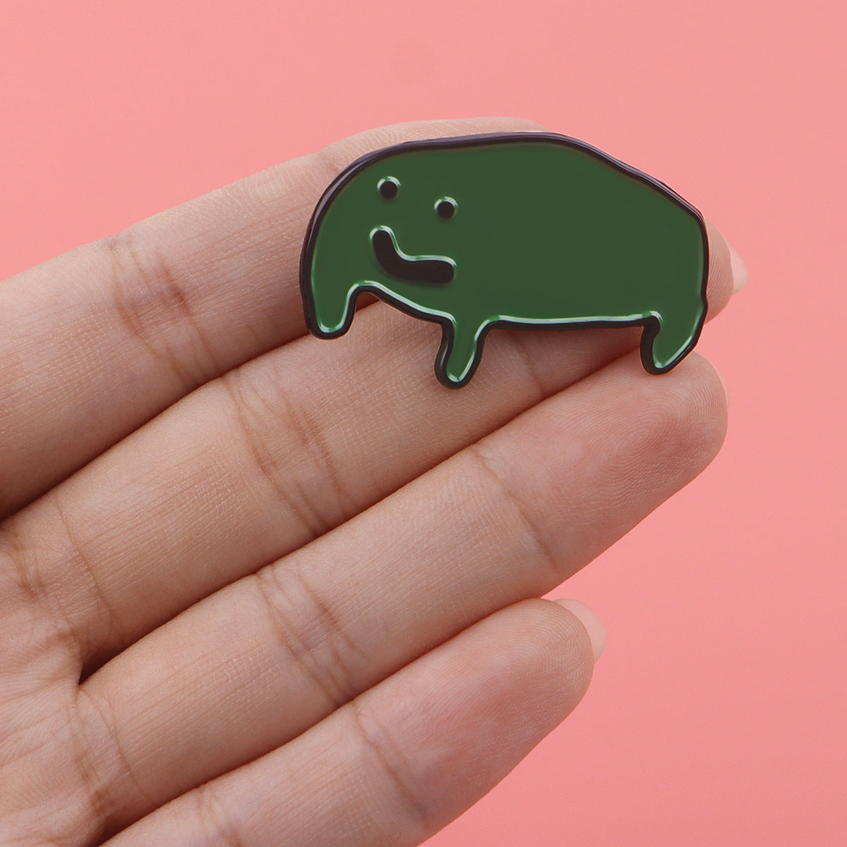 Cartoon Frog Brooch Badge Pin Drip Oil Alloy Badge